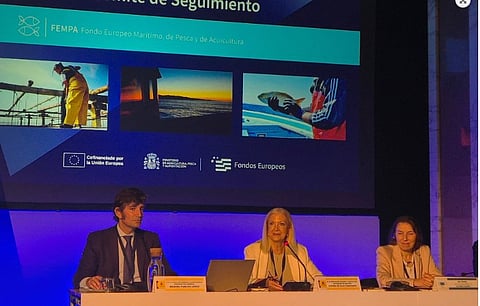 Aurora de Blas, Spain's Director General of Fisheries and Aquaculture Management at the EMFAF Monitoring Committee meeting in Gijon