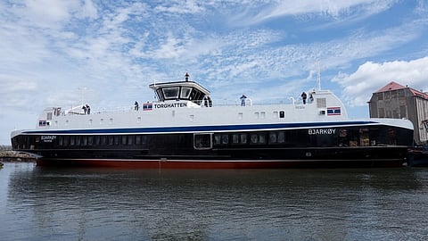Torghatten Nord's new hybrid Ro-Pax ferry