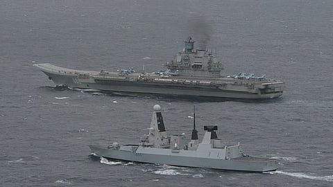 Admiral Kuznetsov HMS Dragon
