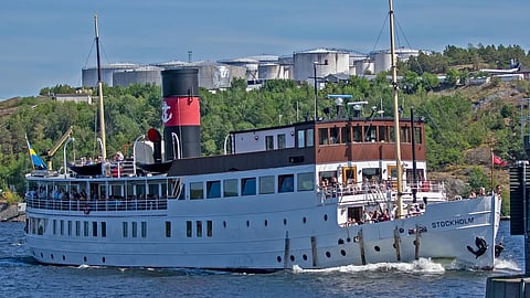 Sightseeing vessel Stockholm