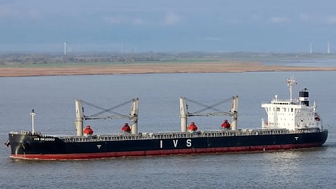 IVS Okudogo, one of the supramax bulkers reportedly sold by Taylor Maritime
