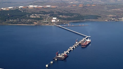 BTC pipeline terminal in Ceyhan, Turkey