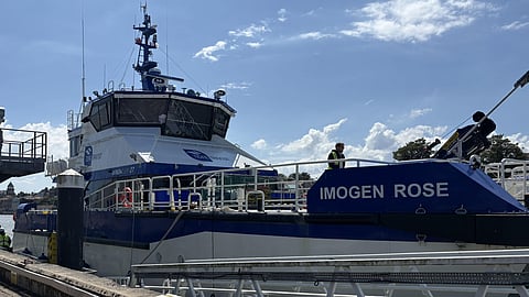 Imogen Rose christening ceremony, July 18, 2025