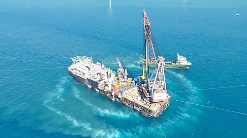 An NMDC Energy offshore support vessel