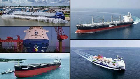 Dry Cargo Vessel News Roundup | July 30 – Hybrid Ro-Ro delivery, methanol-fuelled bulker launch and more