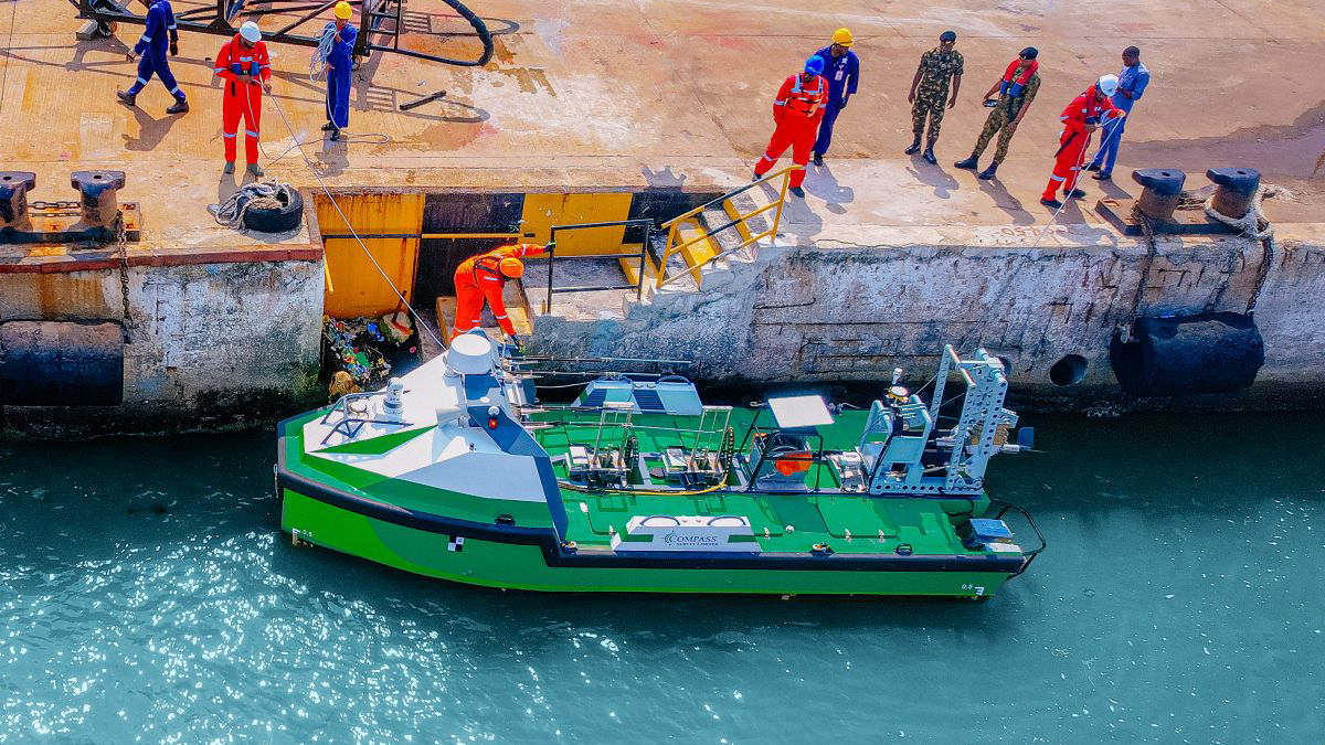 Compass Survey's newest USV