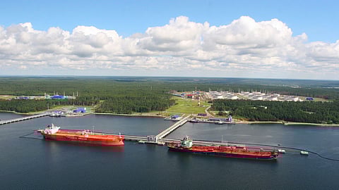 Port of Primorsk, Russia