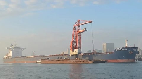 Golden Amreen, a Capesize bulker owned by Golden Ocean