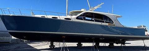 6 Saturdays in the boatyard after the grounding, on November 22, 2024.