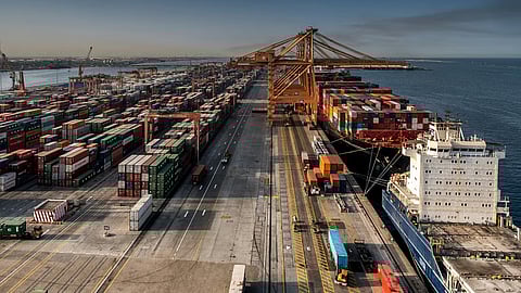 Jebel Ali Port in Dubai