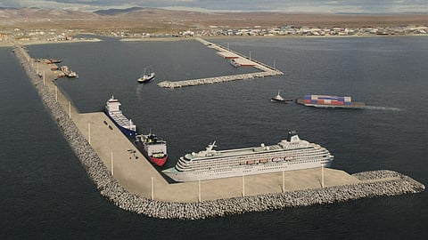 Artist's impression of the upgraded Port of Nome