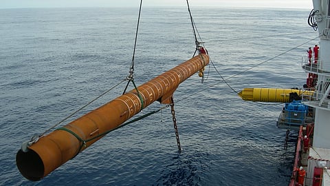 Mooring pile project conducted by a Tekmar subsidiary