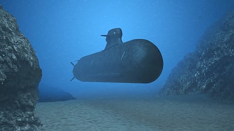 Concept render of Sweden's new Blekinge-class submarine