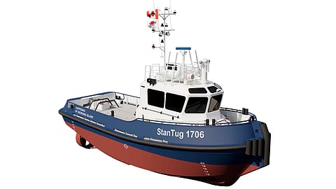 Rendering of the 17-metre tug