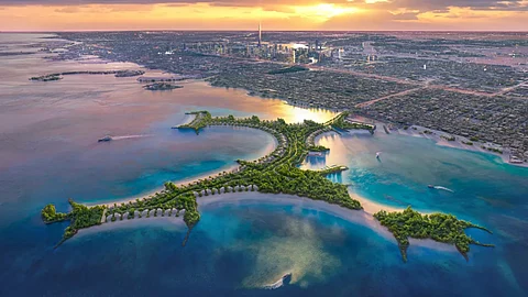Artist's impression of Naïa Island Dubai