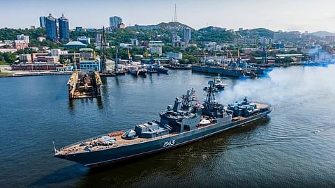 Udaloy-class (Project 1155) vessel Marshal Shaposhnikov