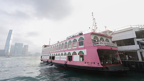 Man Lok, a ferry operated by Hong Kong Ferry