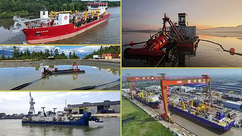 Marine Projects Vessel News Roundup | August 29 – Focus on dredgers: deliveries to US and South Africa plus new construction in China and Russia