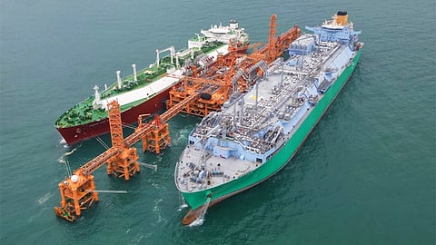 Illustration of FSRU operations