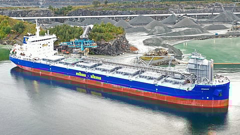 Starnes, a cargo vessel in the Mibau Stema fleet