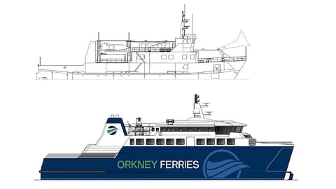 Comparison of existing and new Orkney Islands ferries