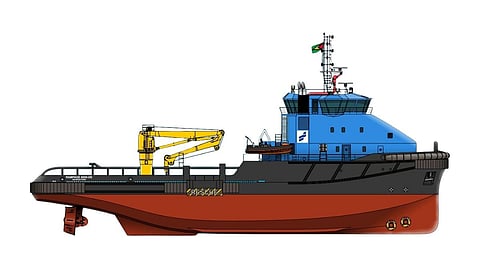 Concept render of Smit Lamnalco's newbuild terminal support vessels