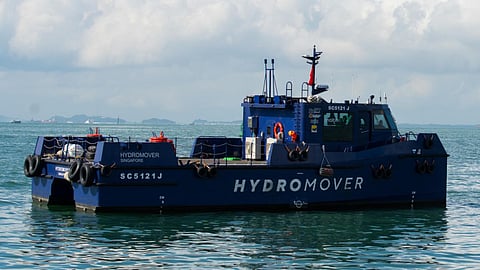 Yinson GreenTech's electric cargo vessel Hydromover