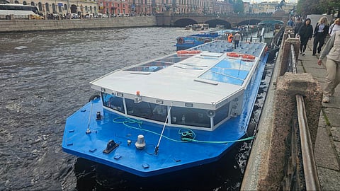 City Cruise-1, a Project 04240 sightseeing boat operated by Russia's Neva Travel
