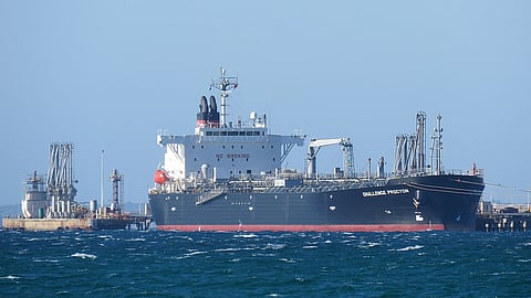 Tanker Challenge Procyon at BP Oil Refinery Jetty, Kwinana