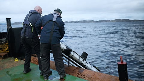 Trials of the AUV in Scotland