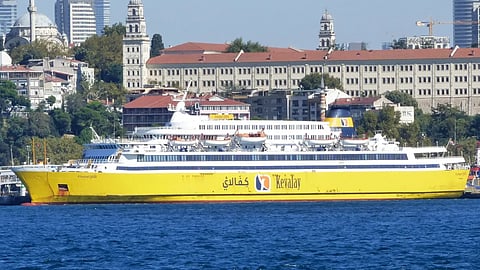 The Libyan-flagged Ro-Pax ferry Kevalay Queen, one of the 86 vessels blacklisted by the Indian Directorate General of Shipping for alleged abandonment of Indian seafarers