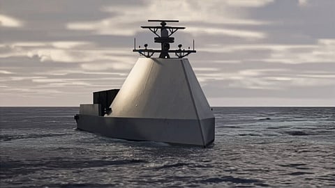 Concept render of Romulus 190 USV