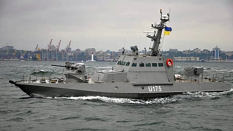 Artillery boat