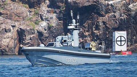 Sancar during the live-fire trials