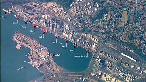 Aerial view of Island View Precinct, Durban, South Africa