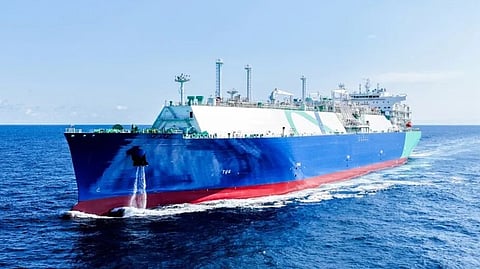 A QatarEnergy LNG carrier