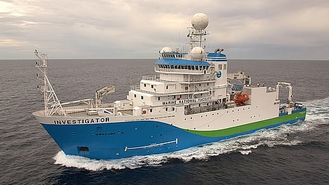 The Australian research vessel Investigator