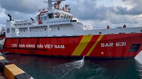 The Vietnam Maritime Search and Rescue Coordination Centre rescue vessel SAR 631