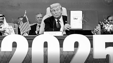 Trump signed a document with Egypt, Qatar and Turkey's leaders welcoming the agreements on Gaza and pledging to work collectively to implement and sustain this legacy.