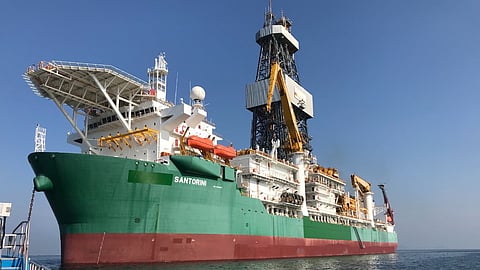 Drillship Santorini