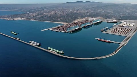 Concept render of Nador West Med port