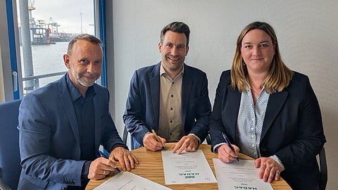 Signing of the contract between HADAG and SET