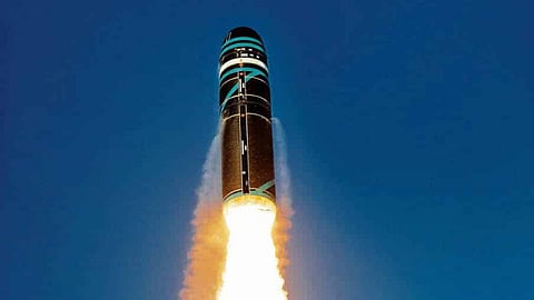 Launch of an M51 SLBM during tests