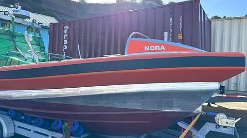 The SAR boat Nora, which will be operated out of Sint Eustatius in the Dutch Caribbean