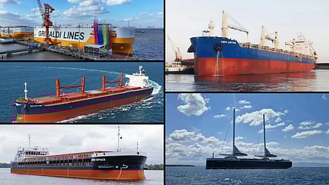 Dry Cargo Vessel News Roundup | October 31 – Sailing Ro-Ro ship's maiden voyage, Chinese and Japanese bulker deliveries and more