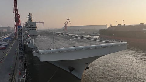 Sichuan, the People's Liberation Army Navy's first Type 076 landing helicopter dock