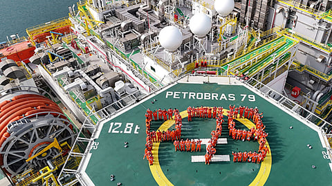 The FPSO P-79 following delivery to Petrobras