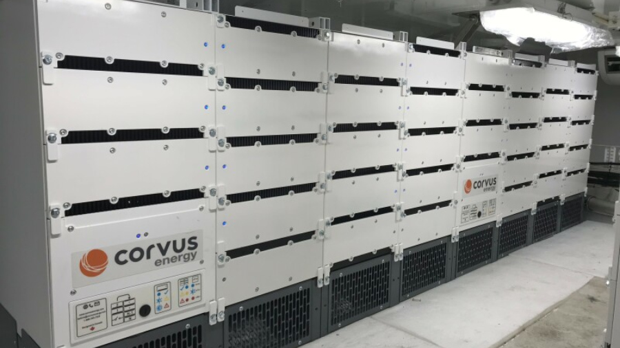 Best Battery Supplier – Corvus Energy/Orca battery installed on an unidentified fishing vessel
