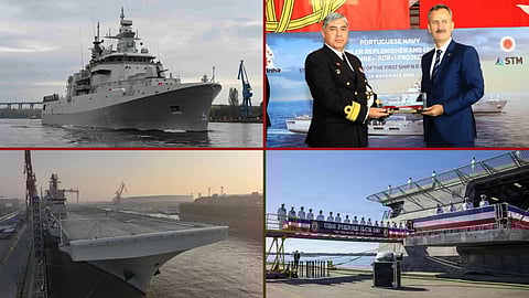 Security Vessel News Roundup | November 19 – China's new landing helicopter dock, Portuguese Navy supply ship construction start and more