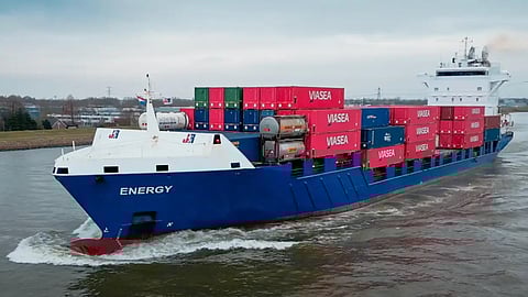 The Viasea Shipping container vessel Energy